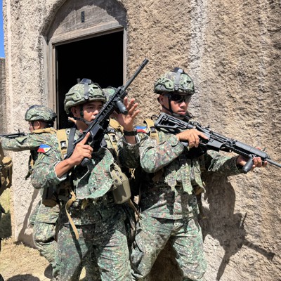 Marines from multiple nations train together for potential future conflict Marines from multiple nations train together for potential future conflict