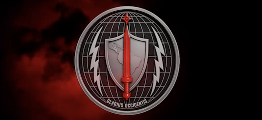 A screenshot from a SOUTHCOM video introducing Joint Task Force Western Hemisphere.