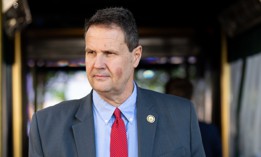 Rep. Jeff Crank, R-Colo., leaves the House Republican Conference caucus meeting in Washington on May 13, 2026.