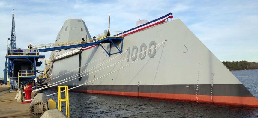 The Zumwalt is the Navy's new stealth destroyer.