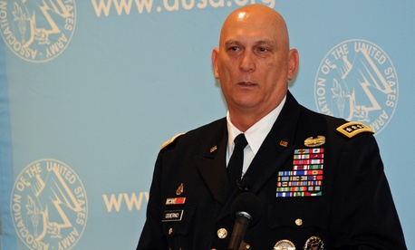 Army Chief of Staff Gen. Ray Odierno speaking at a breakfast hosted by AUSA Army Chief of Staff Gen. Ray Odierno speaking at a breakfast hosted by AUSA