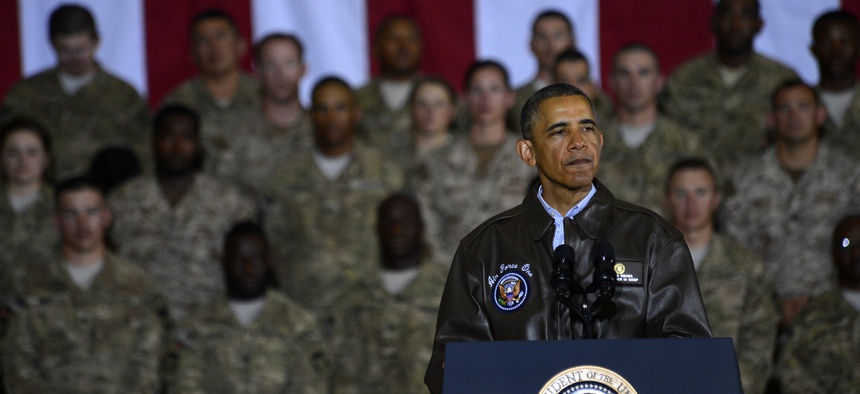 President Barack Obama made a surprise visit to troops in Afghanistan over Memorial Day weekend.