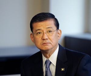 Veterans Affairs Secretary Eric Shinseki attends a meeting at a VA in Balitmore in 2010.