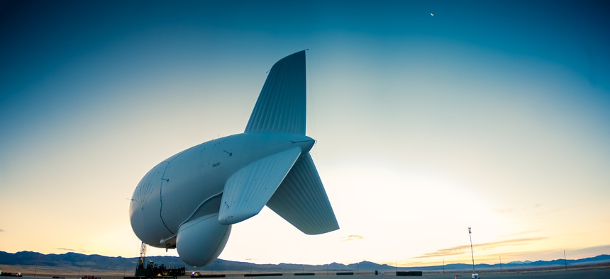 the JLENS, oint Land Attack Cruise Missile Defense Elevated Netted Sensor System.