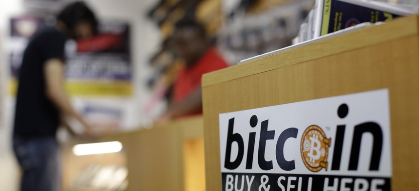A man in Austin, Texas, attempts to purchase two guns from a store which accepts bitcoin for payment.