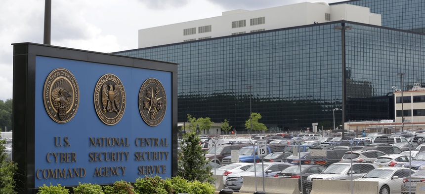 Seen here is the National Security Agency campus in Fort Meade, Md.