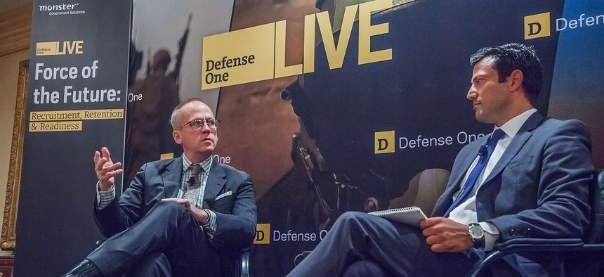 Acting Pentagon personnel chief Brad Carson headlined Defense One Live's Force of the Future event on June 9, 2015.