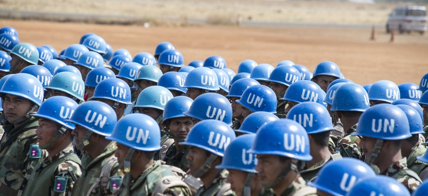 Over two hundred Nepalese peacekeepers arrive in Juba from the UN Stabilization Mission in Haiti to reinforce the military component of the UN Mission in South Sudan.