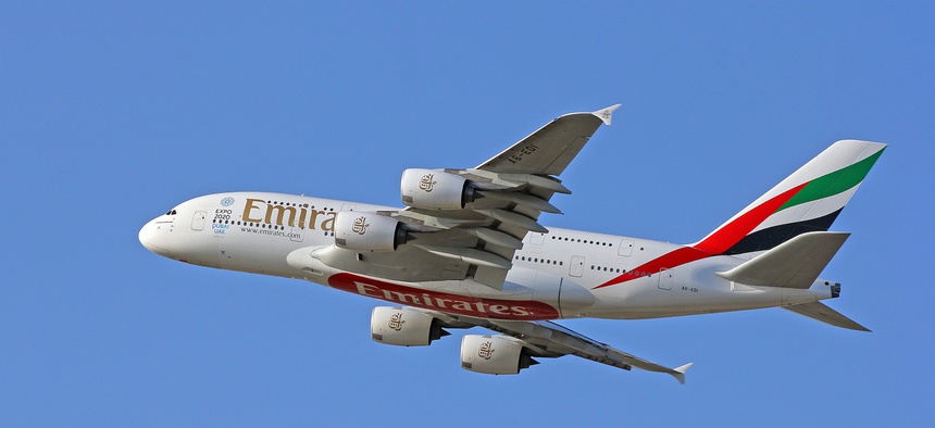 Emirates Airbus A380-861