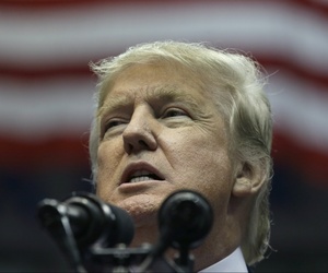 Republican presidential candidate Donald Trump speaks to supporters during a campaign event in Dallas, Monday, Sept. 14, 2015. Republican presidential candidate Donald Trump speaks to supporters during a campaign event in Dallas, Monday, Sept. 14, 2015.