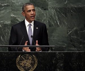 U.S. President Barack Obama addresses the 70th session of the United Nations General Assembly on Sept. 28, 2015. U.S. President Barack Obama addresses the 70th session of the United Nations General Assembly on Sept. 28, 2015.