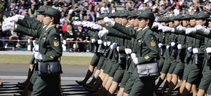 Japan's Military Is Recruiting More Women for Its Growing Global Role