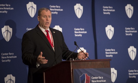 Robert Work at CNAS annual conference 2013. Robert Work at CNAS annual conference 2013.