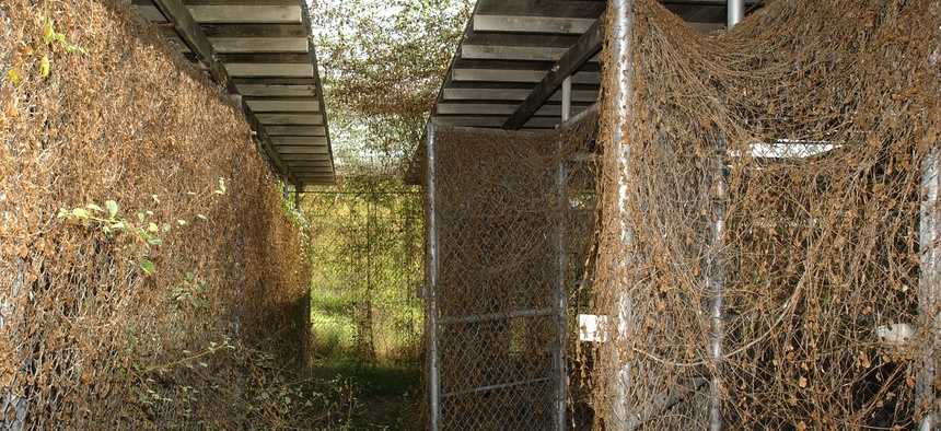 Media tours Camp Delta, Guantanamo Bay, Cuba.