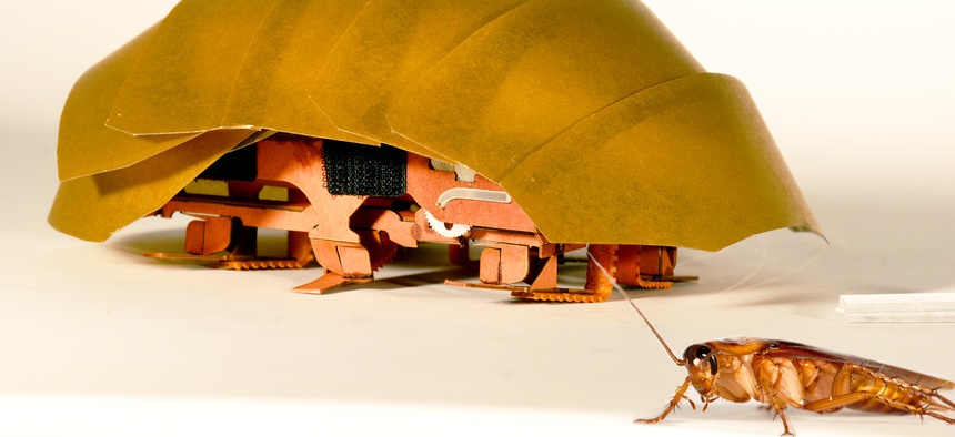 The CRAM robot coachroach from Berkley