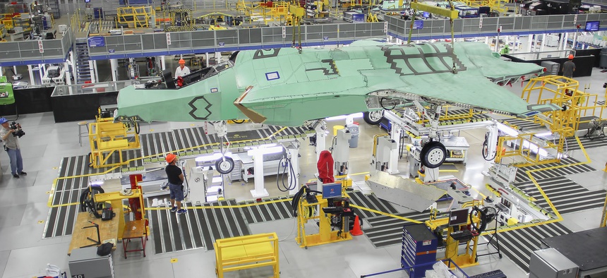 F 35 Production Set To Quadruple As Massive Factory Retools Defense One