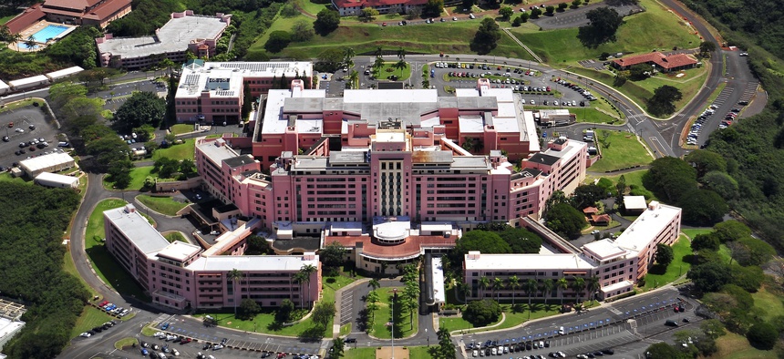 Tripler Army Medical Center is the headquarters of the Pacific Regional Medical Command of the armed forces in the state of Hawaii, March 30, 2014.