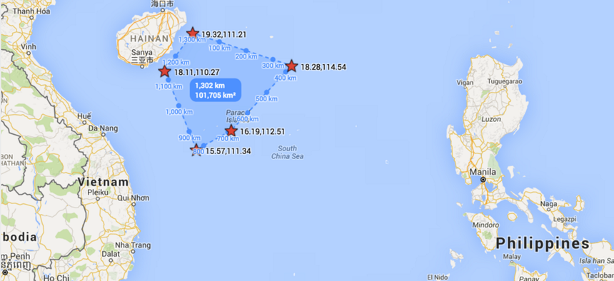 The area is larger than the US state of Maine.