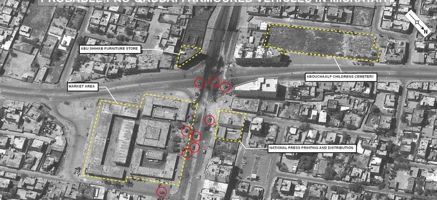 NATO’s Operation Unified Protector struck several more targets around the cities of Ajdabiya and Misrata, April 11, 2011.