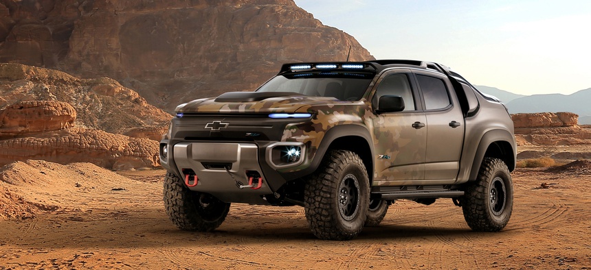 The Zh2 from GM specially designed for U.S. Army testing.