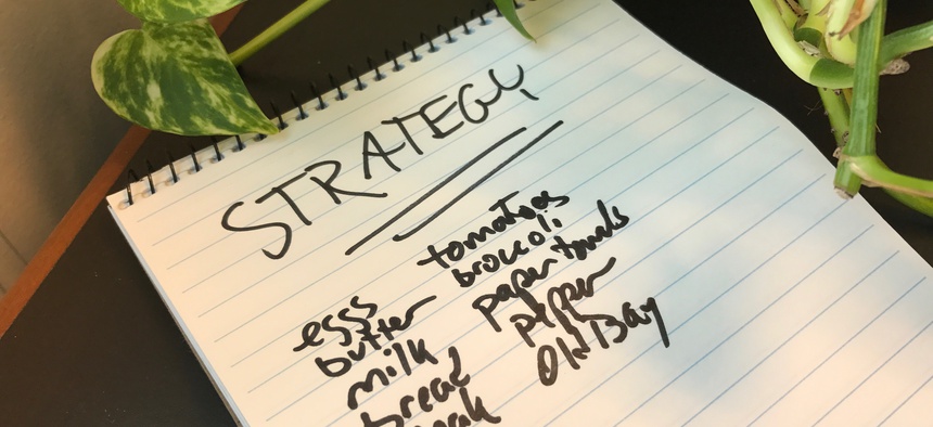 How often have you heard “strategic" and “complex” applied to things no more strategic and complex than a shopping list?