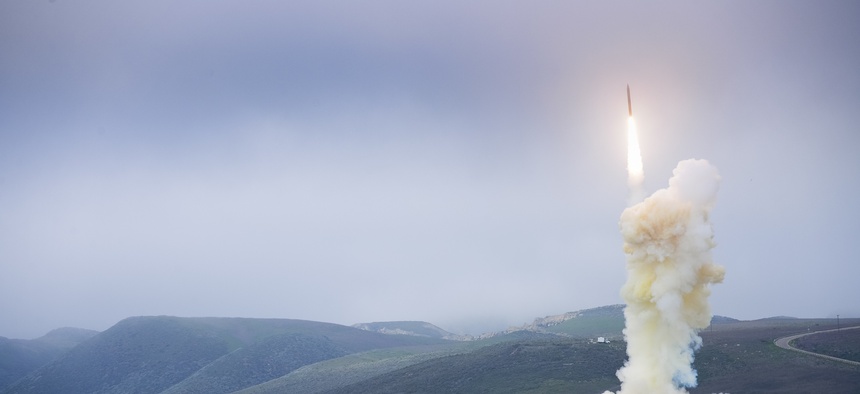 The Missile Defense Agency successfully conducted a flight test of a three-stage Ground-Based Interceptor from Vandenberg Air Force Base, Calif.