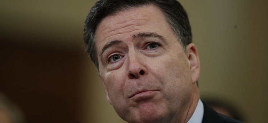 James Comey on Monday, March 21, 2017.