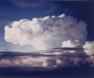 The Doomsday Clock last stood at “two minutes to midnight” in 1953, spurred in part by the “Ivy Mike” thermonuclear test. The Doomsday Clock last stood at “two minutes to midnight” in 1953, spurred in part by the “Ivy Mike” thermonuclear test.