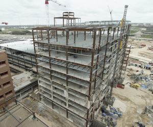 Construction of San Antonio Military Medical Center's consolidated tower as result of 2005 BRAC plans, March 2010. Construction of San Antonio Military Medical Center's consolidated tower as result of 2005 BRAC plans, March 2010.