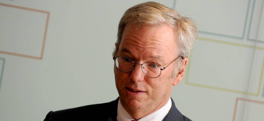 Eric Schmidt in New York, May 5, 2016.