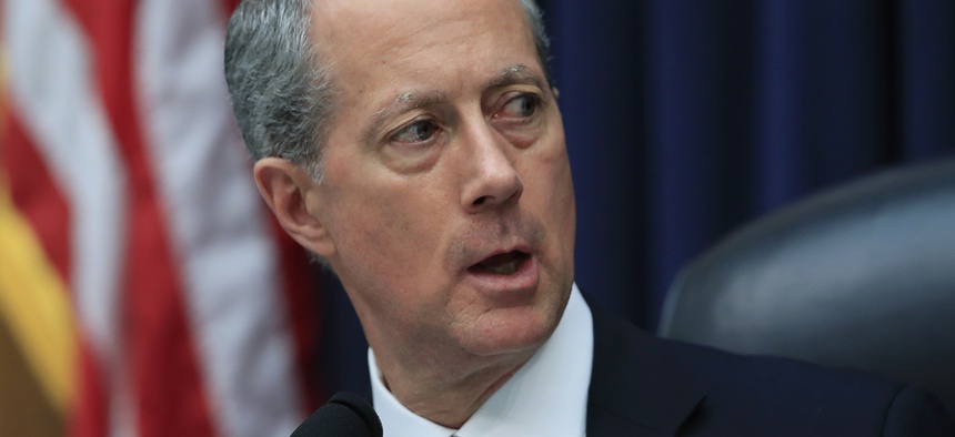 In this April 26, 2017, file photo House Armed Services Committee Chairman Rep. Mac Thornberry, R-Texas, speaks on Capitol Hill in Washington.