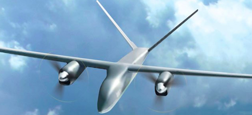 Simonov Design Bureau's Altair drone project