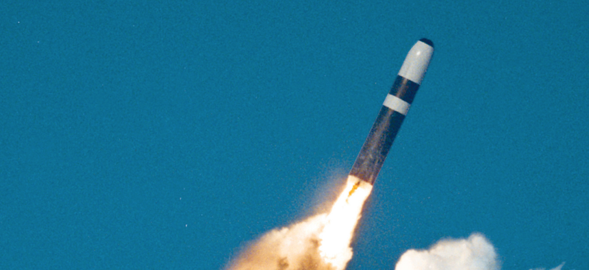Trident ICBM