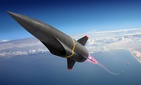 An Illustration of a hypersonic missile.