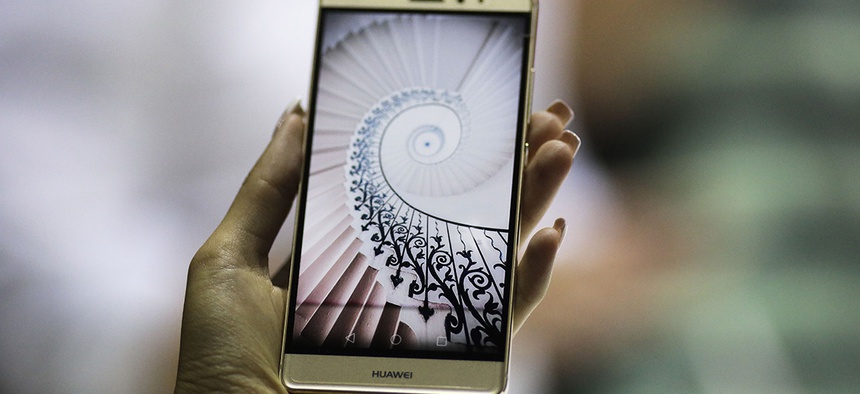 The Huawei Mate S smartphone