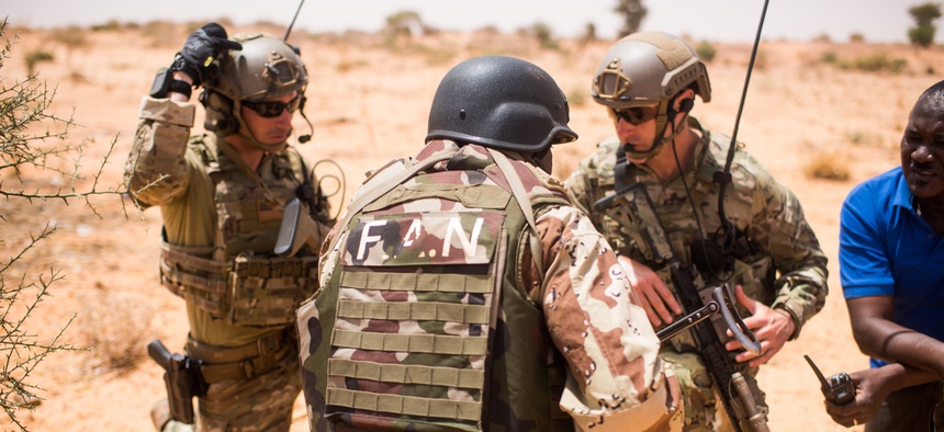 20th Special Forces Group and Nigerien Armed Forces train together in Niger and at key outstations at Burkina Faso and Senegal as part of Flintlock 2018.