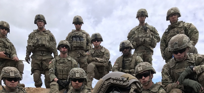 U.S. Army soldiers during Saber Strike 17
