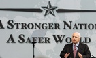 During his presidential run, Sen. John McCain, R-Ariz., spoke for nuclear disarmament at Denver University on May 27, 2008. 