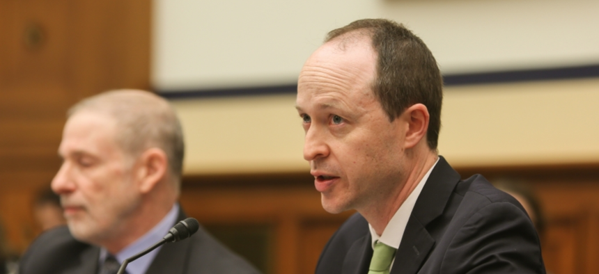 File photo of Todd Harrison, director of Defense Budget Analysis at the Center for Strategic and International Studies think tank in Washington.