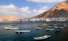 The fishing town of Al Mukalla in Yemen.