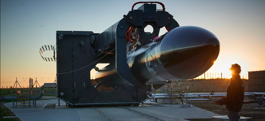 The "Electron" rocket from New Zealand-based rocket company Rocket Lab