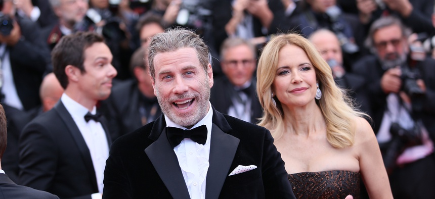 John Travolta at Cannes in 2018