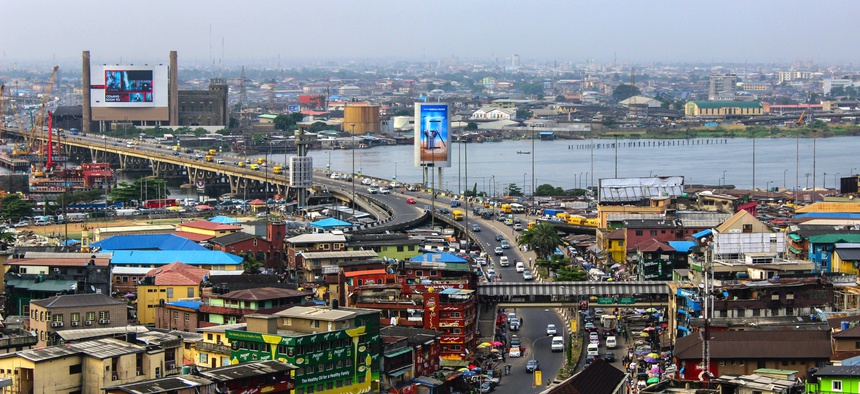View of Lagos, Nigeria