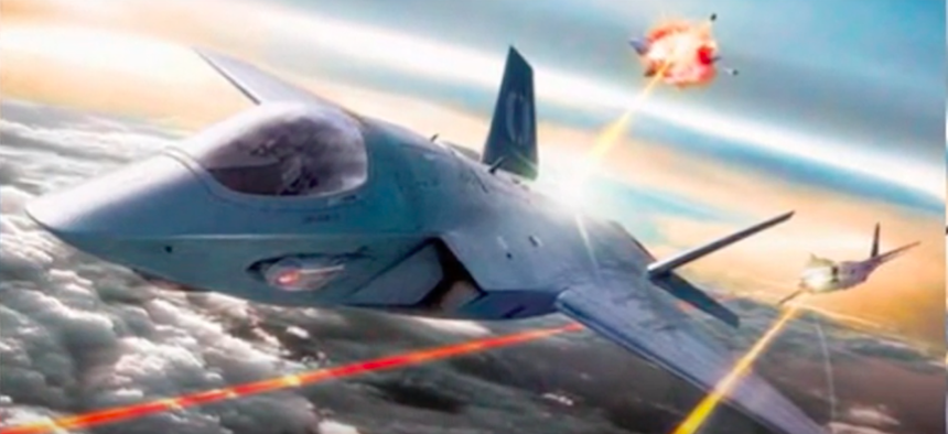Air Force representation of the Hellads program
