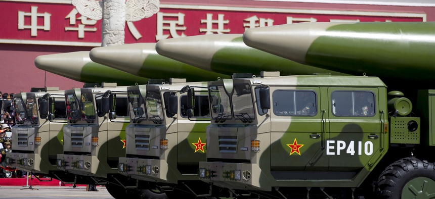 China’s DF-26 intermediate-range ballistic missile (IRBM).