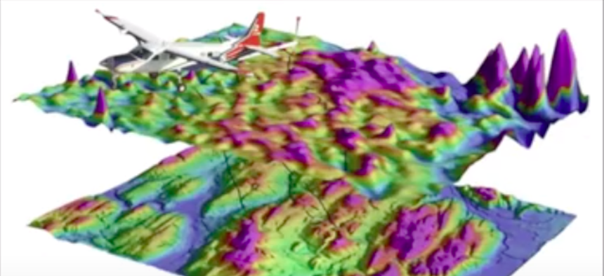 A map of magnetic fields for navigation