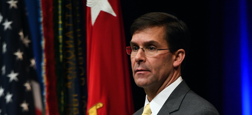 Defense Secretary Mark Esper