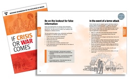 A 2018 brochure aims to help Swedish civilians stay resilient under attack.