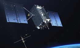 Artist's conception of a GPS III satellite