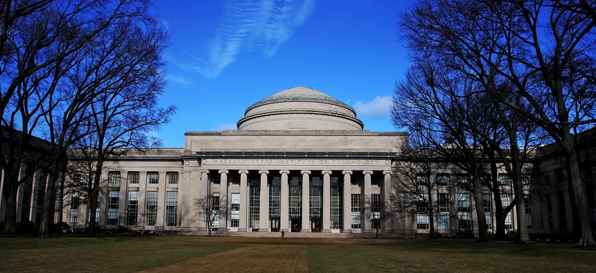 The Great Dome at the Massachusetts Institute of Technology, Cambridge, Massachusetts.